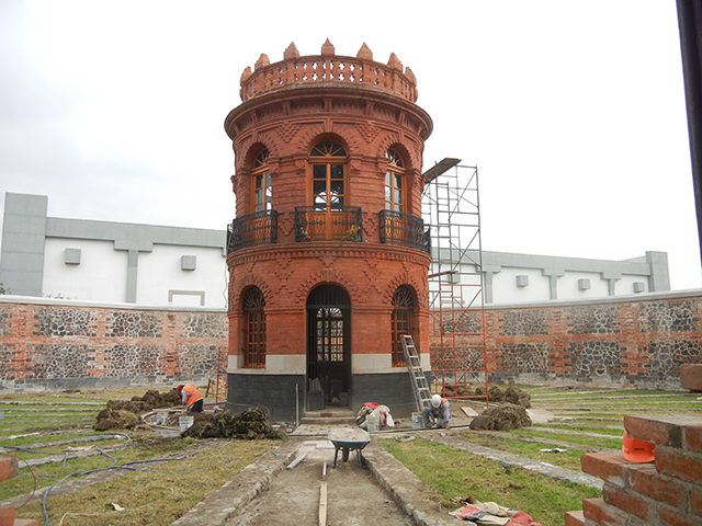 Restauración Torreones Archivo General de la Nación