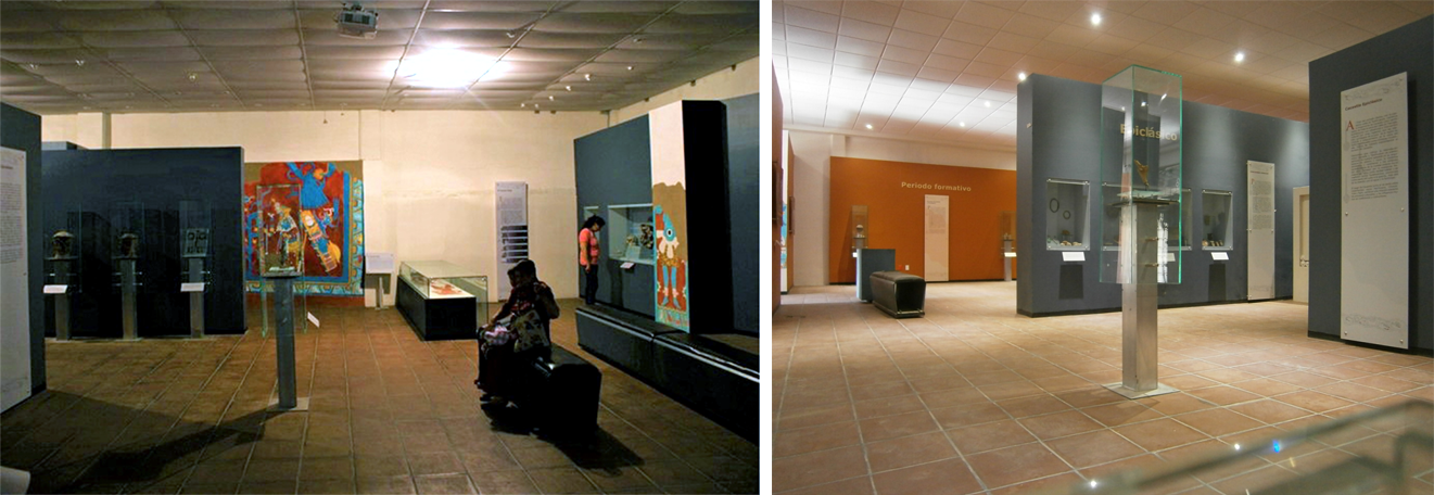 Rehabilitación integral de áreas de servicio y salas de exhibición en la Zona Arqueológica de Cacaxtla, Tlaxcala.