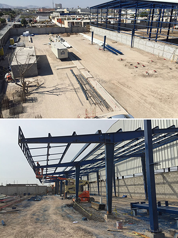 Ampliación Agencia de distribución Torreón para Grupo Modelo