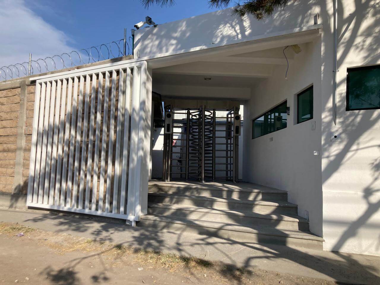 obra civil nueva caseta.